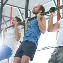 people doing pull ups