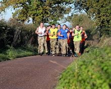 people running