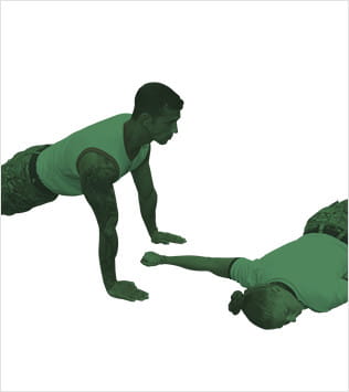get fit to join royal marines press up pyramid step one