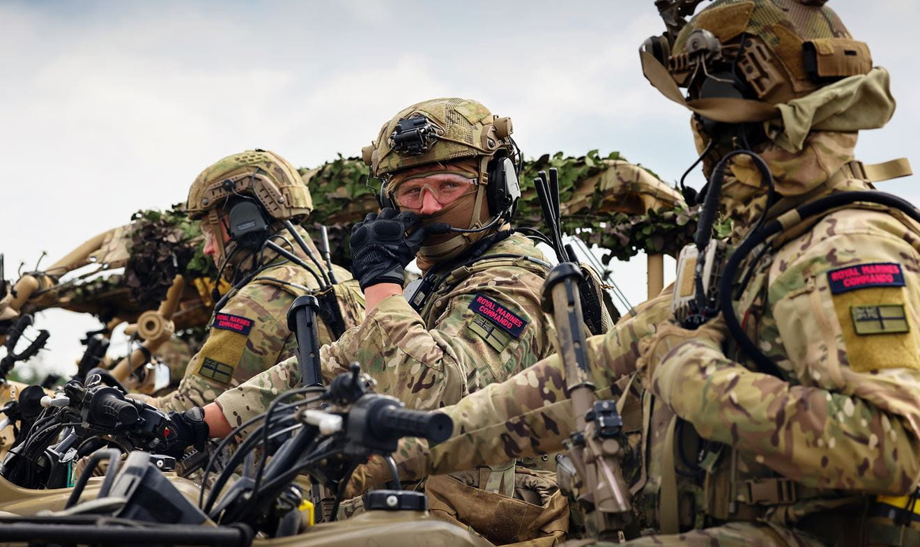 royal-navy-careers-royal-marines-requirements-01 Autonomous advance force. Royal Marines and Royal Navy are constructing the very latest experimental exercises, utilising autonomous drone platforms.