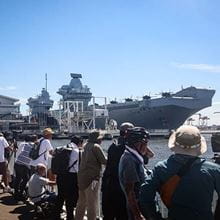 Carrier Strike Group arriving in Tokyo