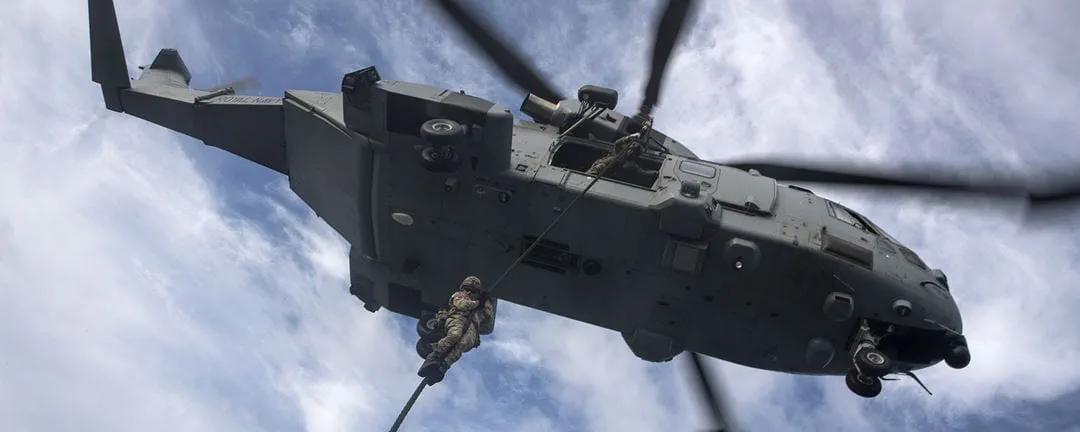Royal Navy - Royal Marines Equipment By Air