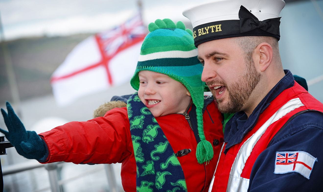 Ayden Hodgson with AB(SEA) Stuart Hawkins