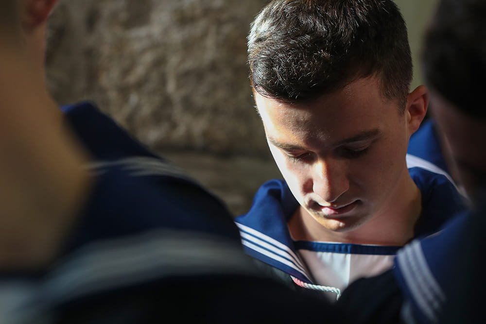 Sailors from RNAS Culdrose and Sea Cadets took part in the annual Trafalgar Thanksgiving and Nelson memorial Service
