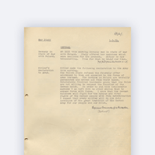 War Diaries Sep 1939