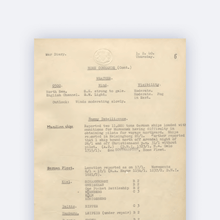 War diary 1940 Feb