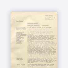 War diary 1940 Nov