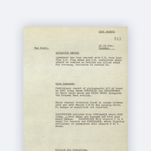War diaries 1941 December Days 16 - 31