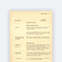 War diaries 1941 February Days 1 - 15