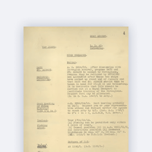 War Diaries 1941 January Days 1 - 15