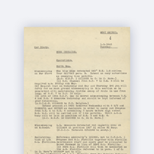 Naval War Diary 1945 May Days 1 - 15
