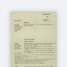 Naval War Diary 1946 February