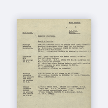 Naval War Diary 1946 March