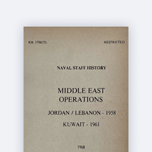 Middle East Operations History Introduction Thumbnail