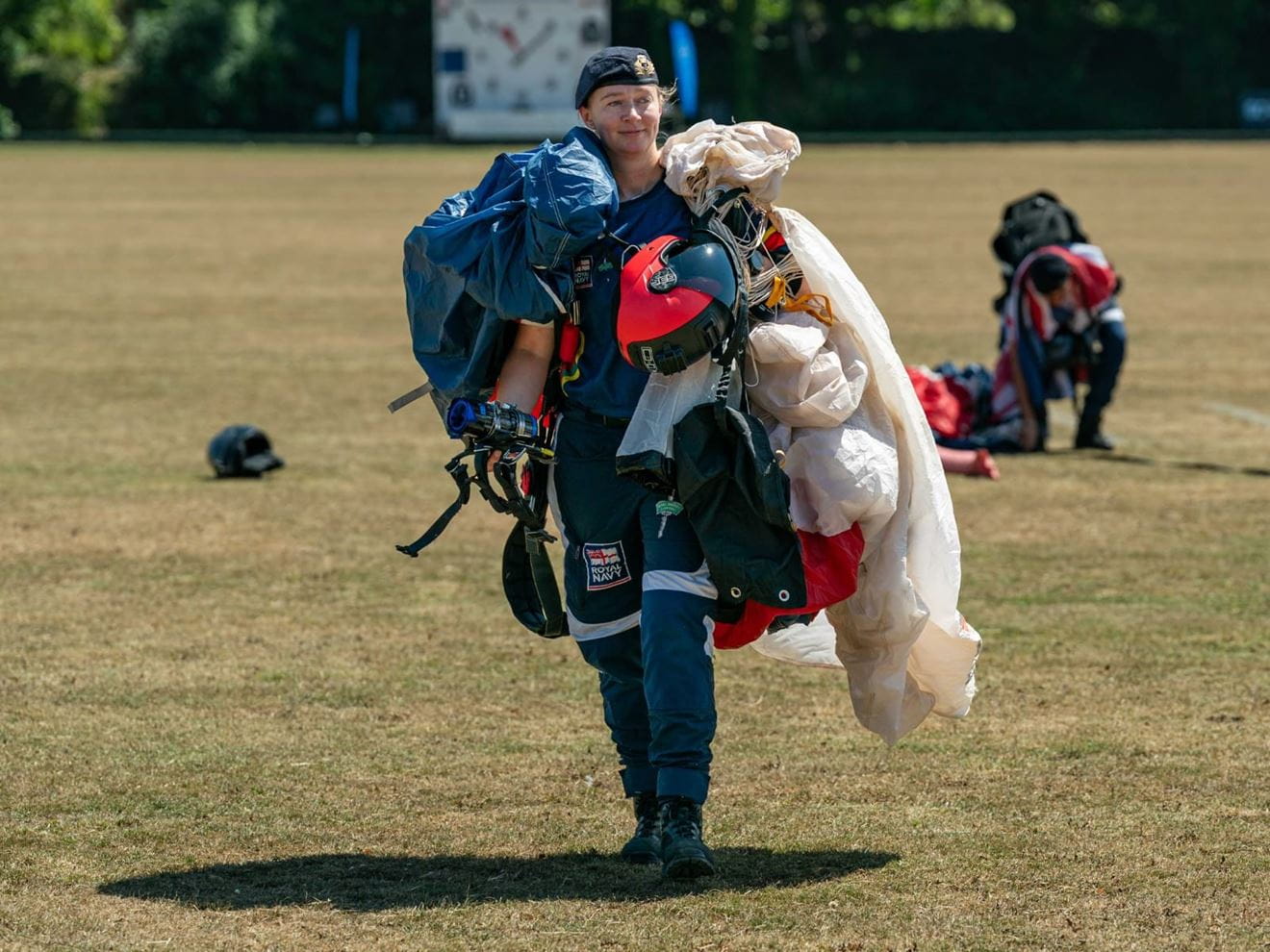 Royal Navy Skydivers Hit 400kph at British National Championships