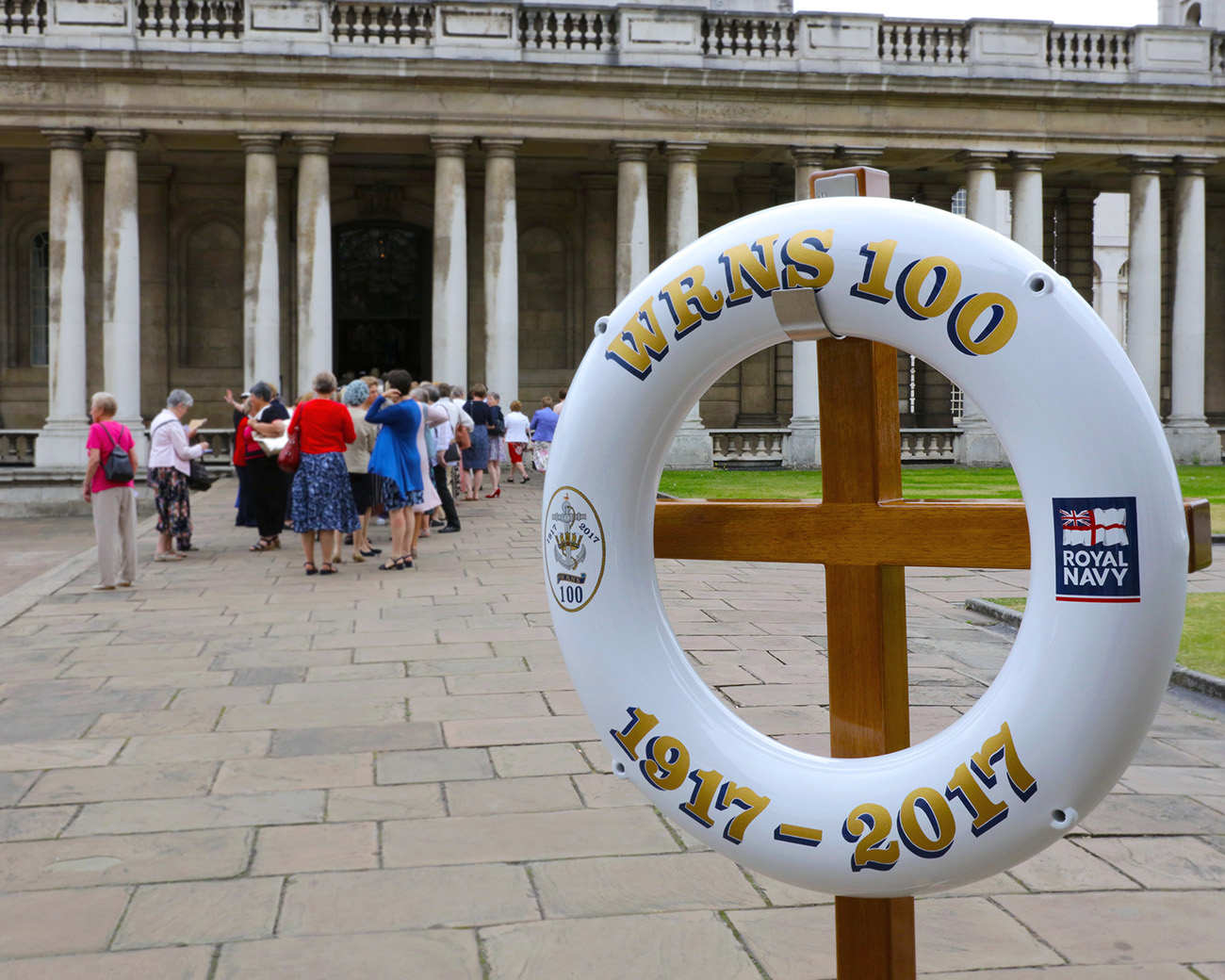 Naval Servicewomen gather at Greenwich for WRNS100 celebration