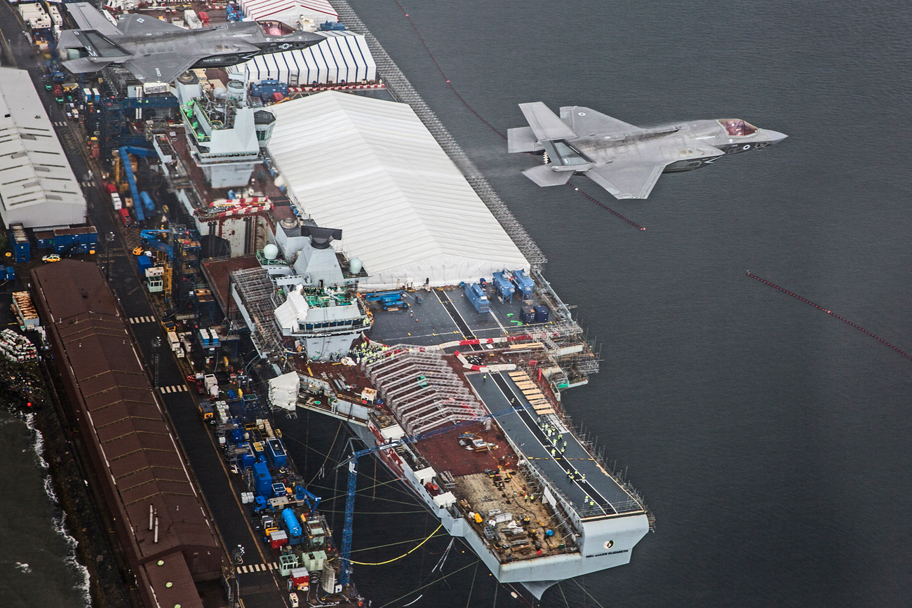 F-35B Lightning II visits new homes for the first time