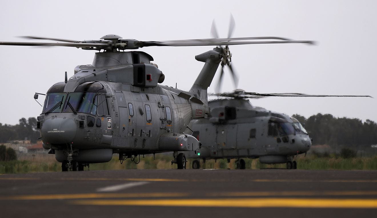 Sicilian Sub-hunt is on for Royal Navy Aviators