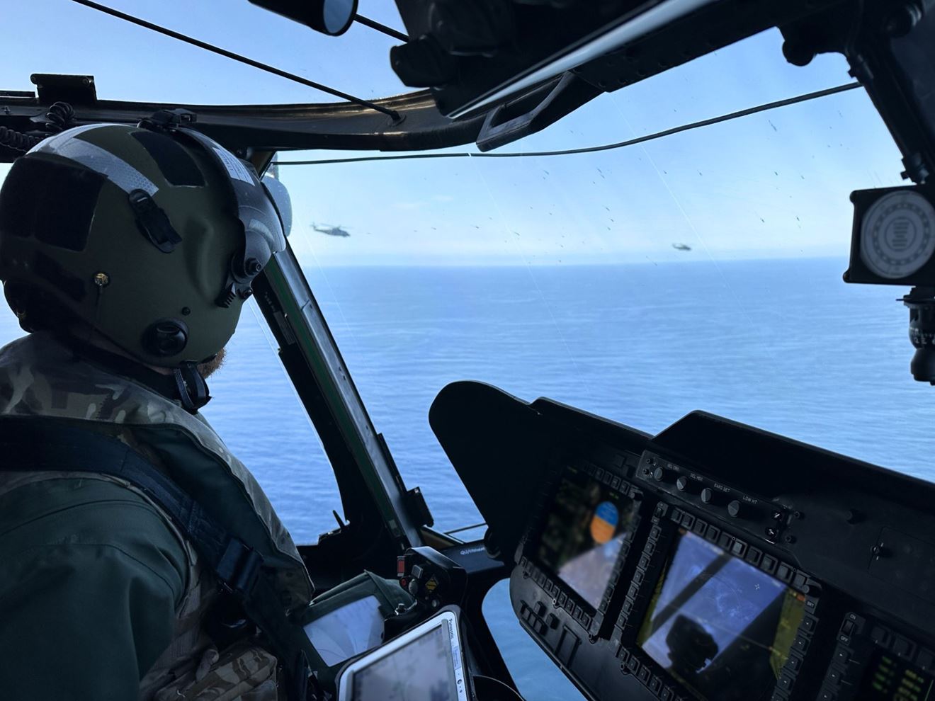 A pilot's eye view of the Norwegian Sea A pilot's eye view of the Norwegian Sea