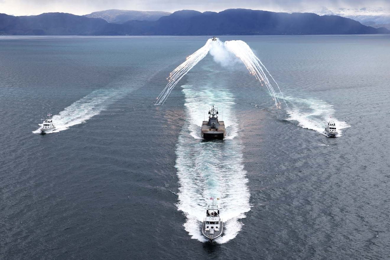 The Royal Navy took part in Exercise Tamber Shield in Norway. Picture: AB1 James Connolly