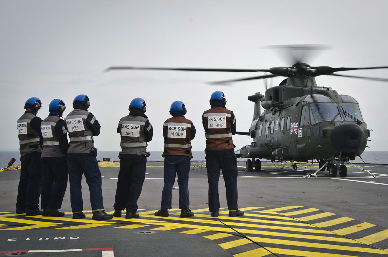 Commando fliers make the French connection