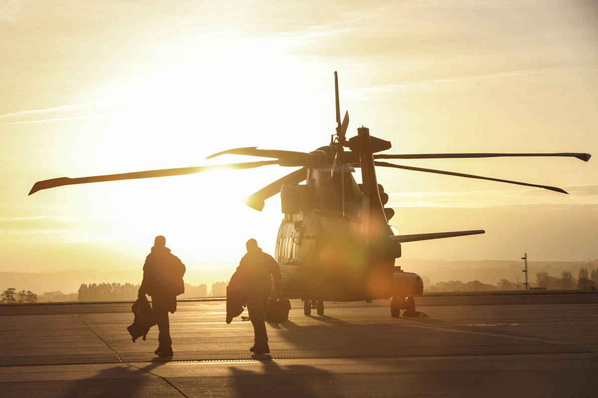 845 Naval Air Squadron heading North to Norway