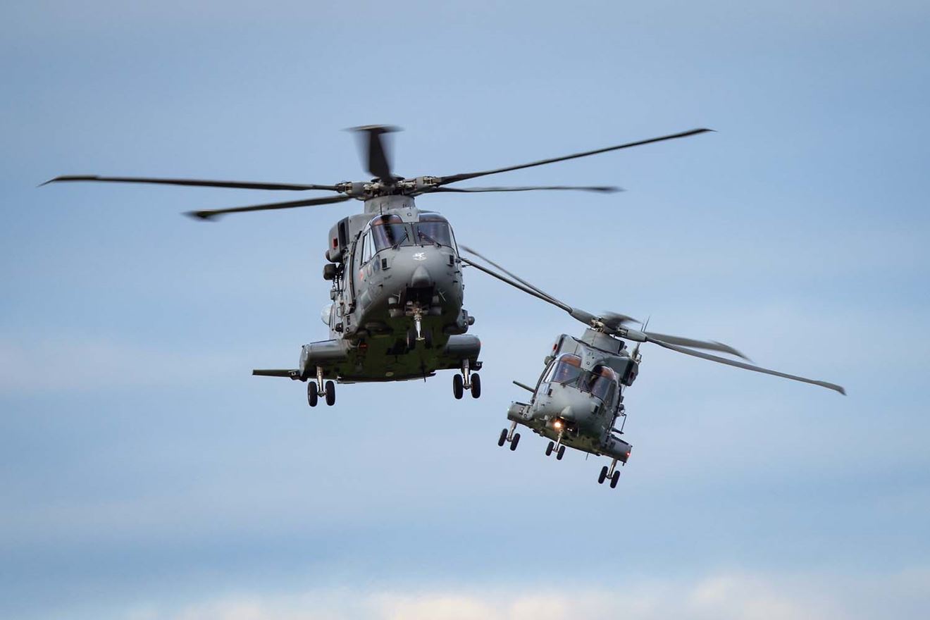 Two Merlins during Merlin Storm