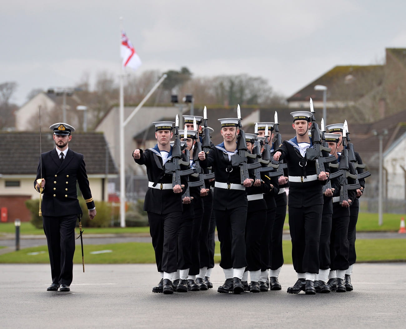 HMS Gannet decommissions