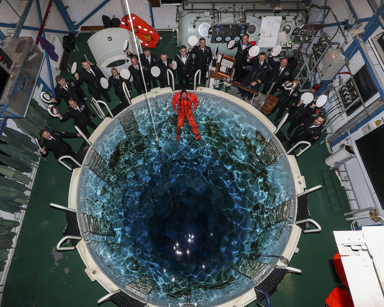 End of era for Gosport’s iconic submarine escape tower