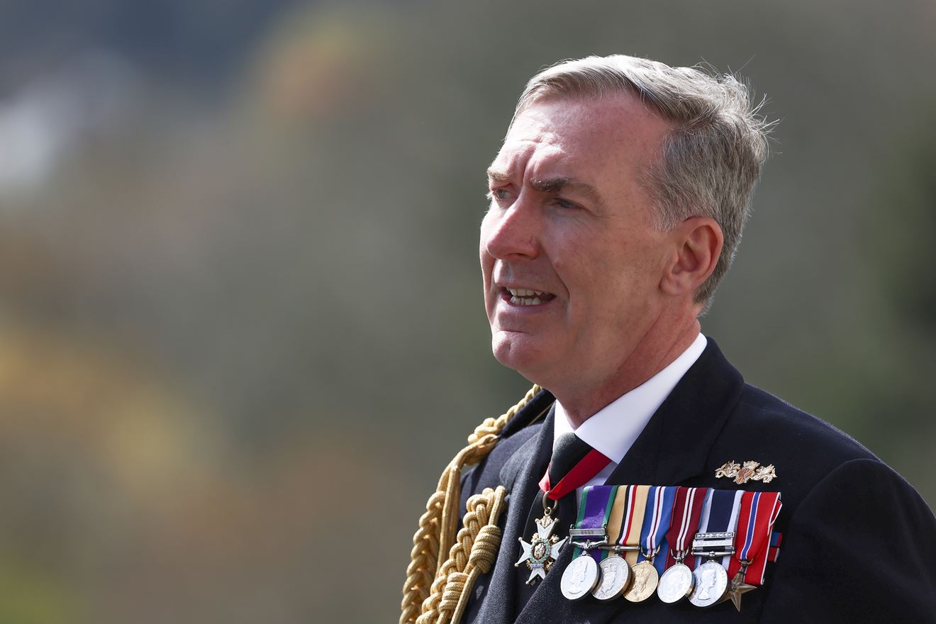 First Sea Lord Admiral Sir Tony Radakin