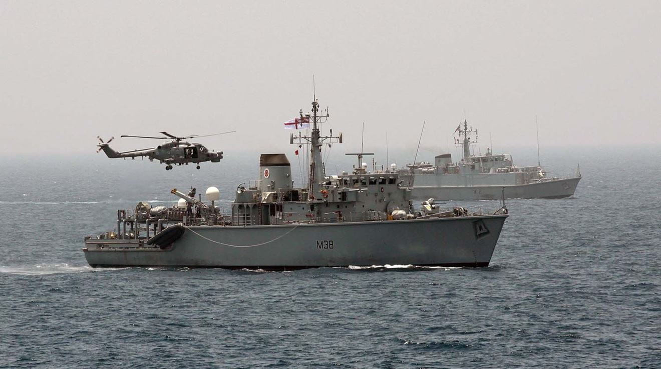 Minehunter crews mark 15 years of achievement on key Gulf mission