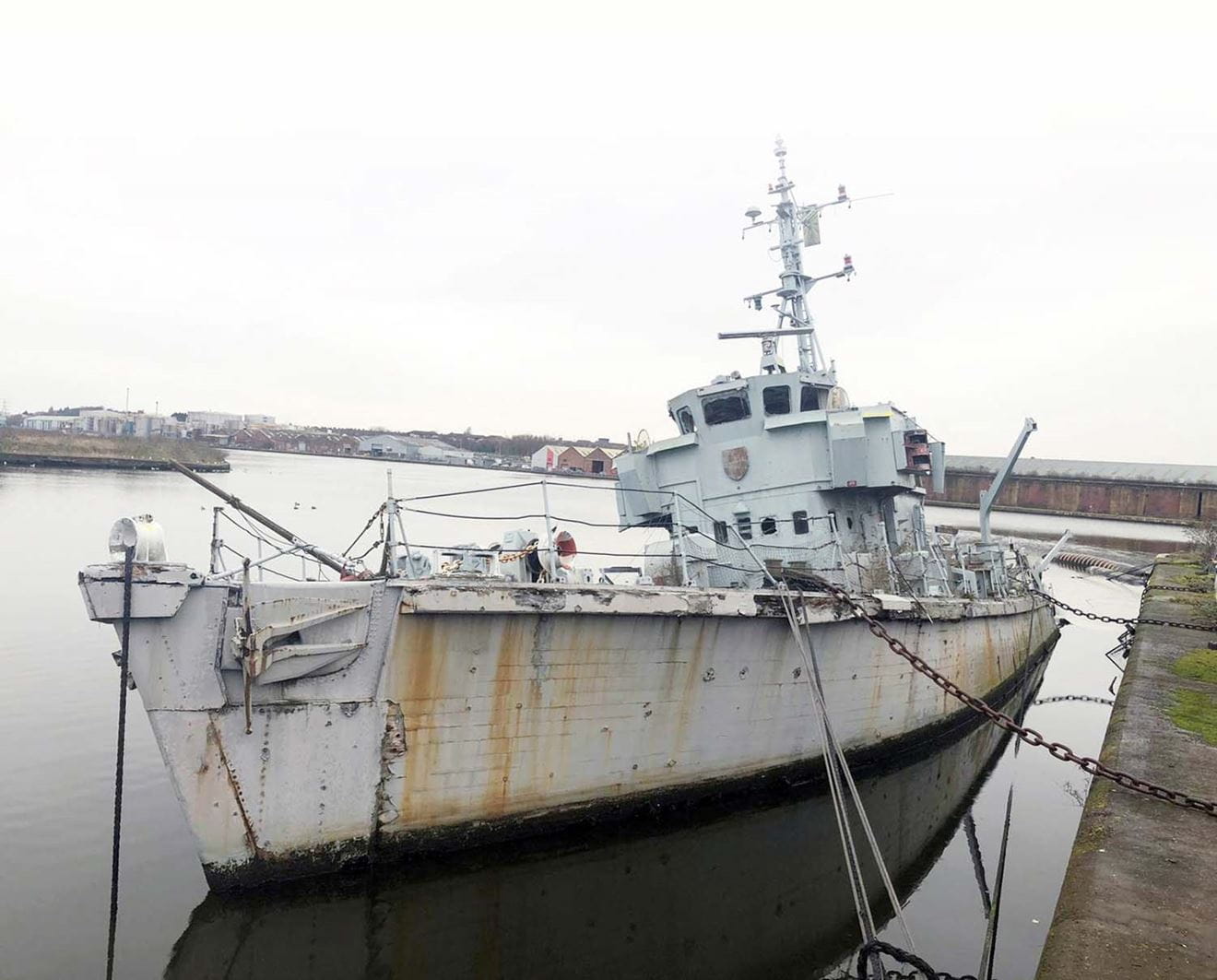 Fundraising begins to raise ‘Prince Charles’ warship’ as survey says HMS Bronington can be saved