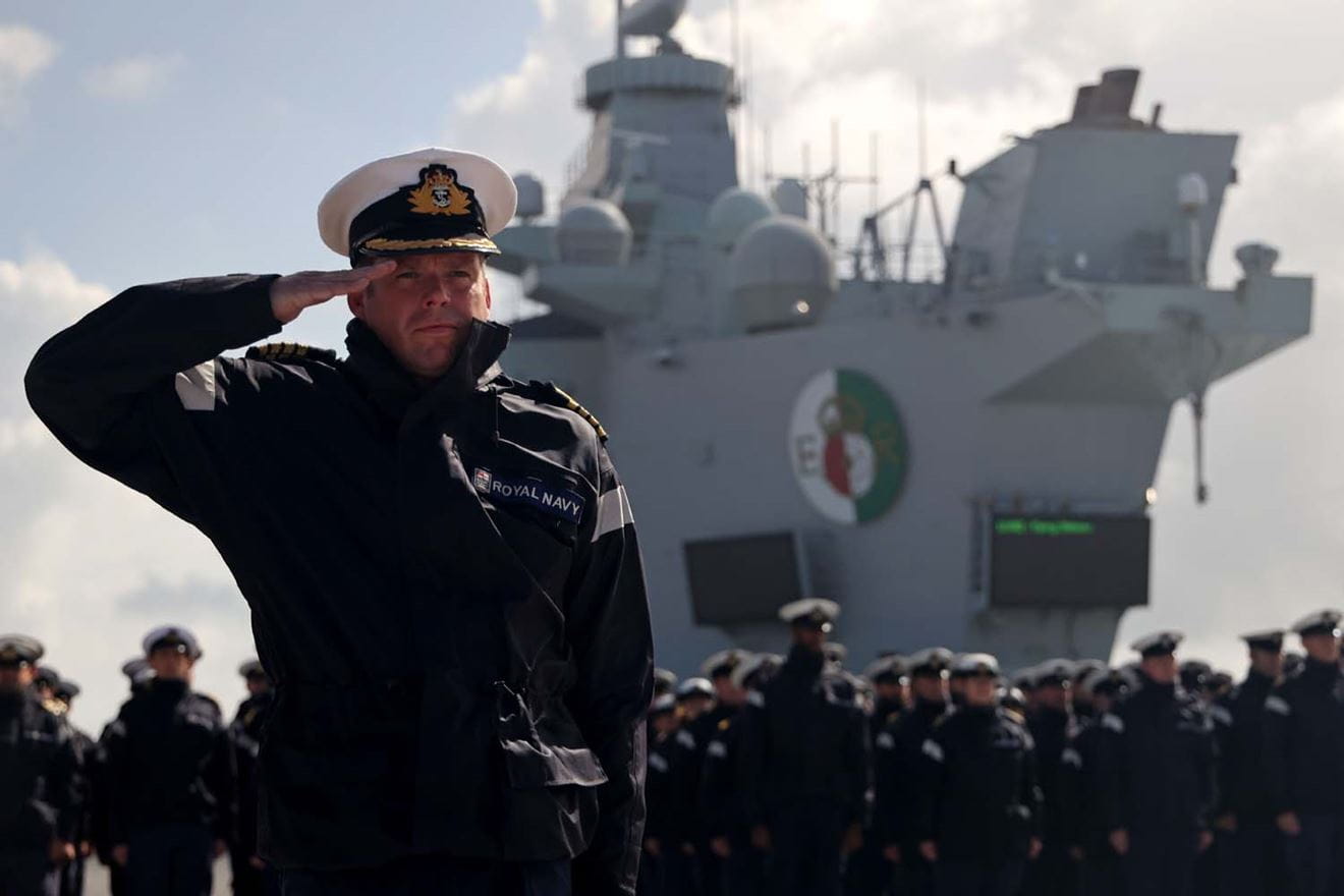 How the Royal Navy has marked the death of Her Majesty The Queen