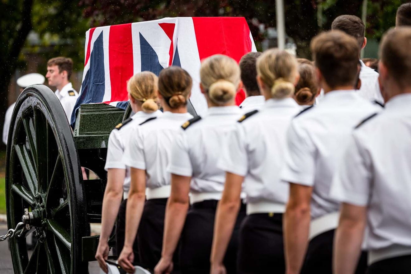 Scottish sailor will guard the Queen at her funeral just as his grandfather did at her coronation