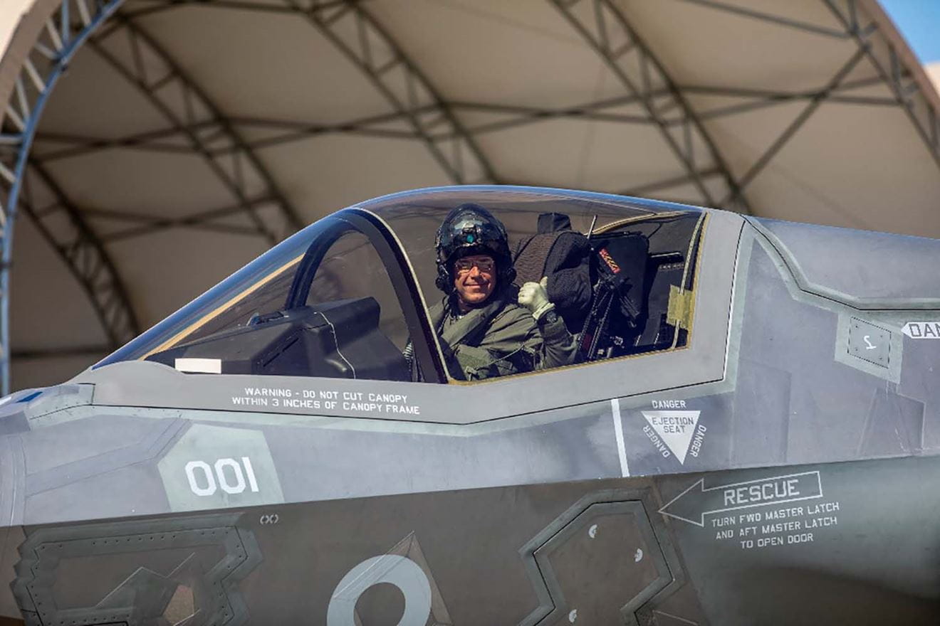 End of an era as the Navy’s first F-35 pilot retires 
