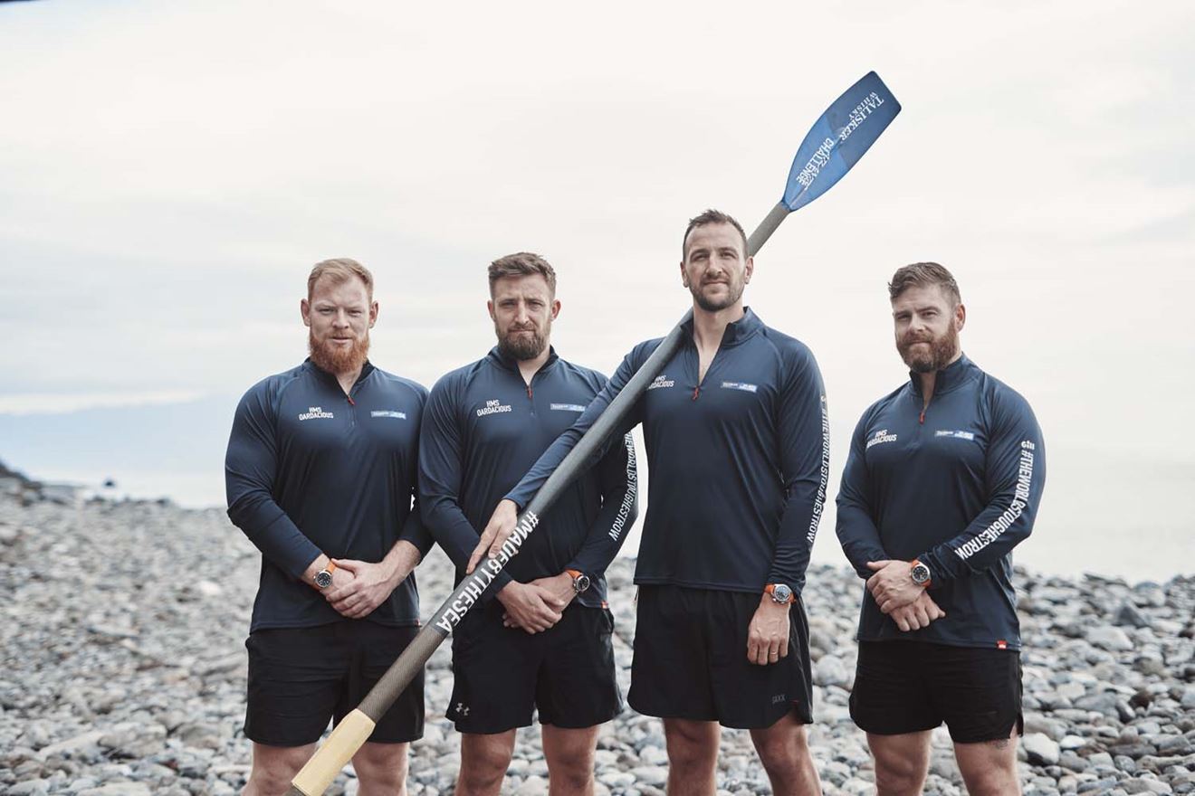 Royal Navy rowing team make historic Atlantic crossing