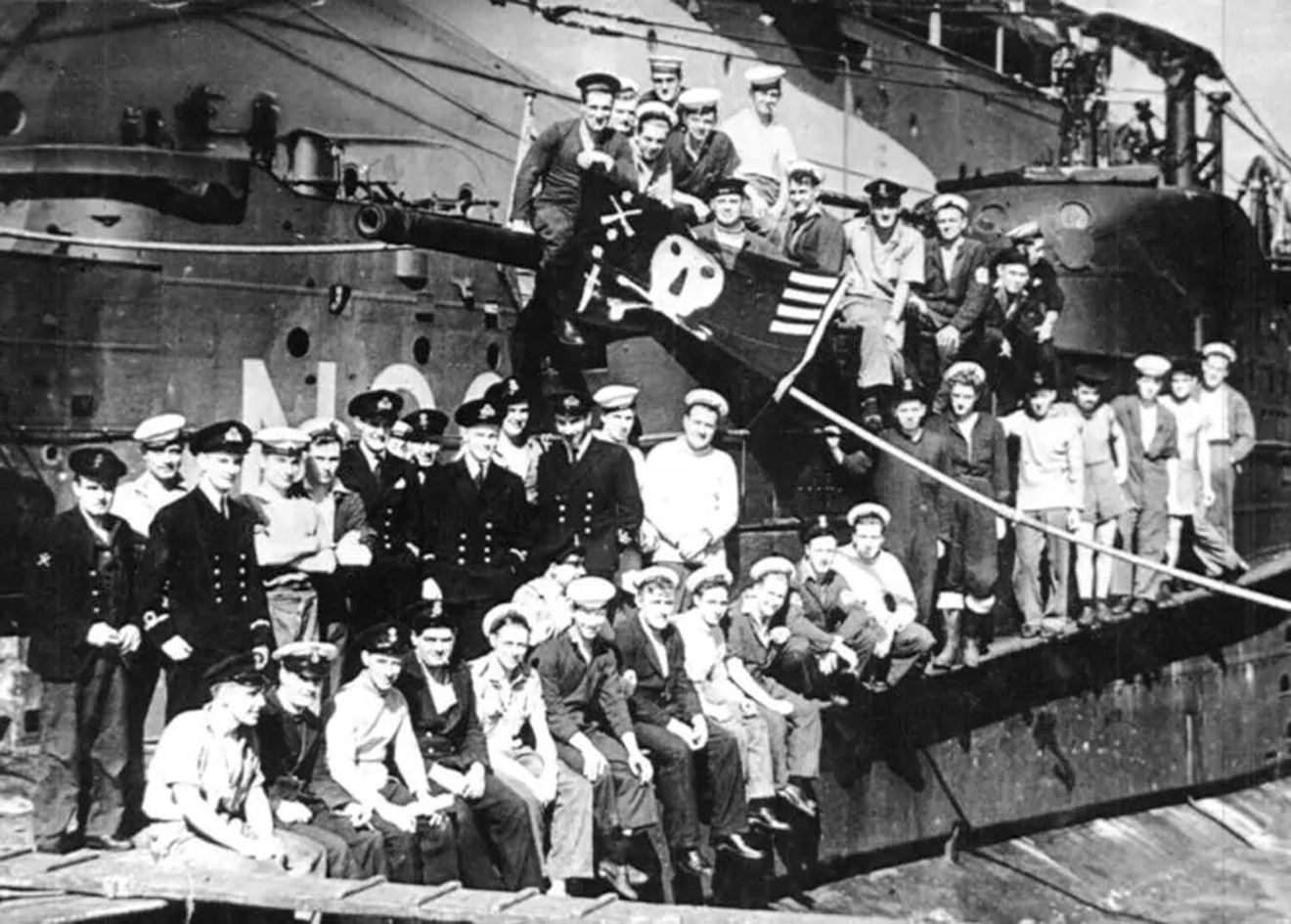 The crew of HMS Trooper