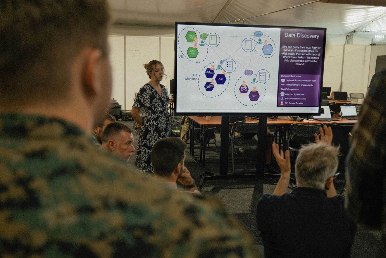 The Royal Navy took part in a data sharing exercise with AUKUS partners to enhance the use of autonomous and uncrewed technology.