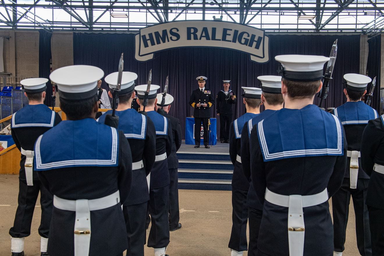Cyber recruits pass out at Raleigh