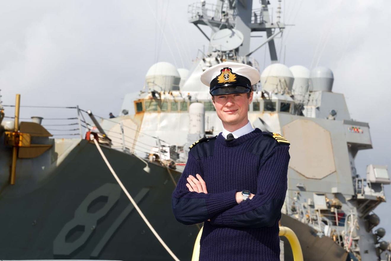 USS Winston S Churchill navigator Lt Cdr Owen Long