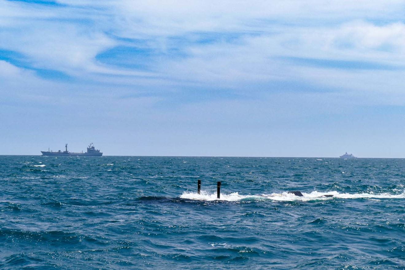 The Royal Navy worked with Infleqtion for quantum navigation trials on XV Excalibur