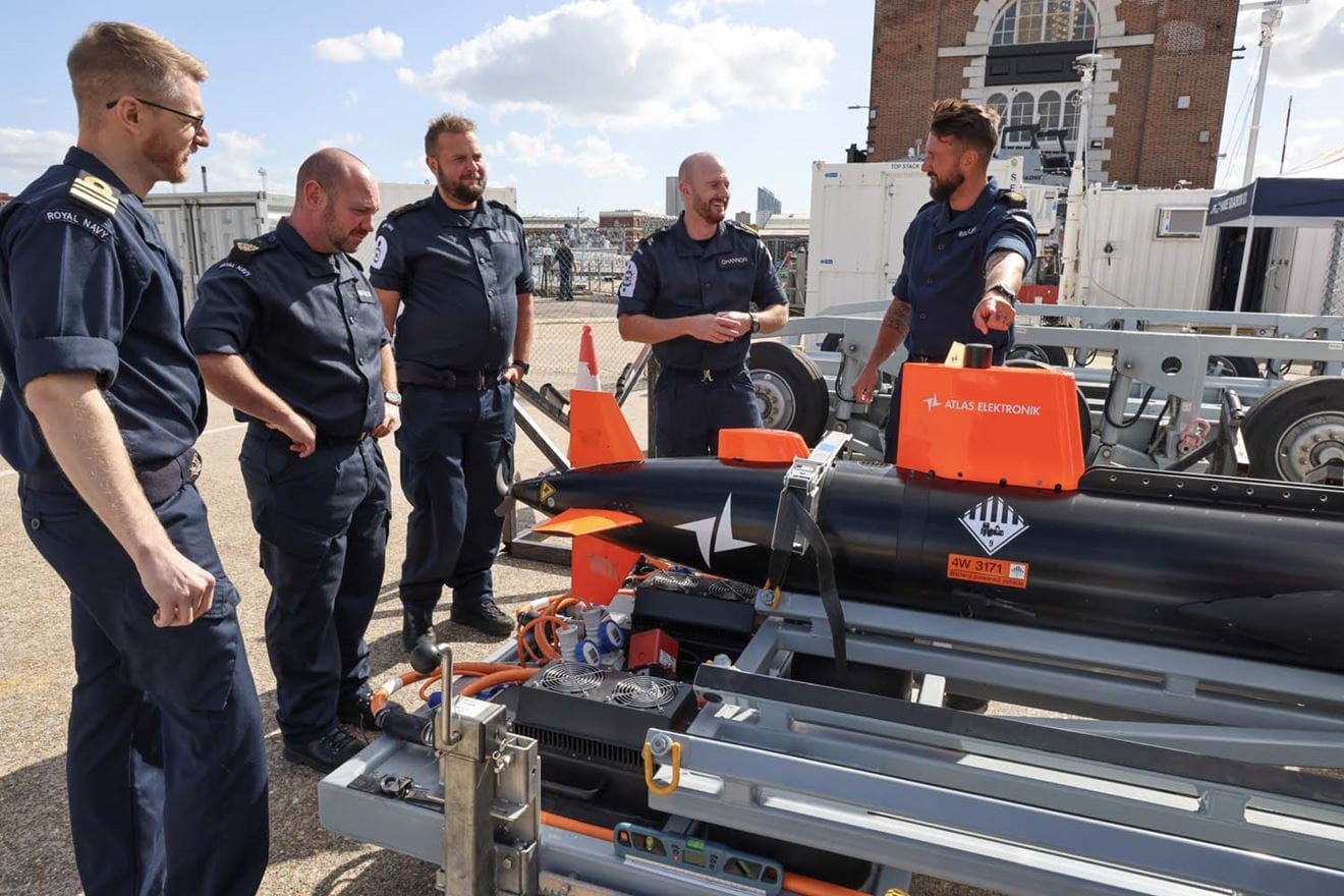 The Mine and Threat Exploitation Group's operational conversion unit, based in Portsmouth. Picture: LPhot Jennifer Cox
