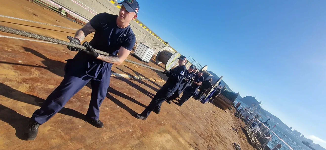 Engineers put the hours in to save the Navy more than £2m