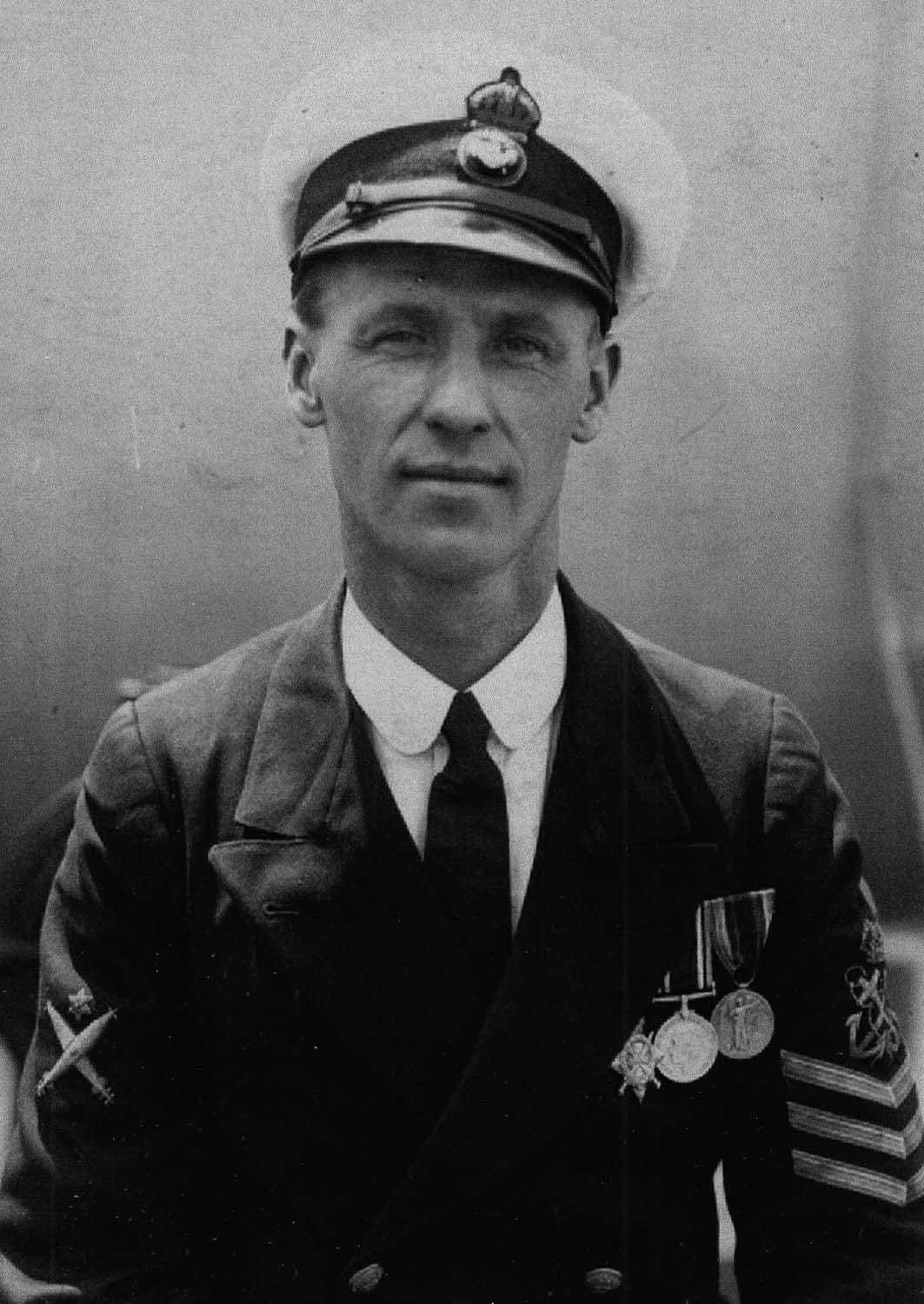 A formal portrait of CPO Ellingworth