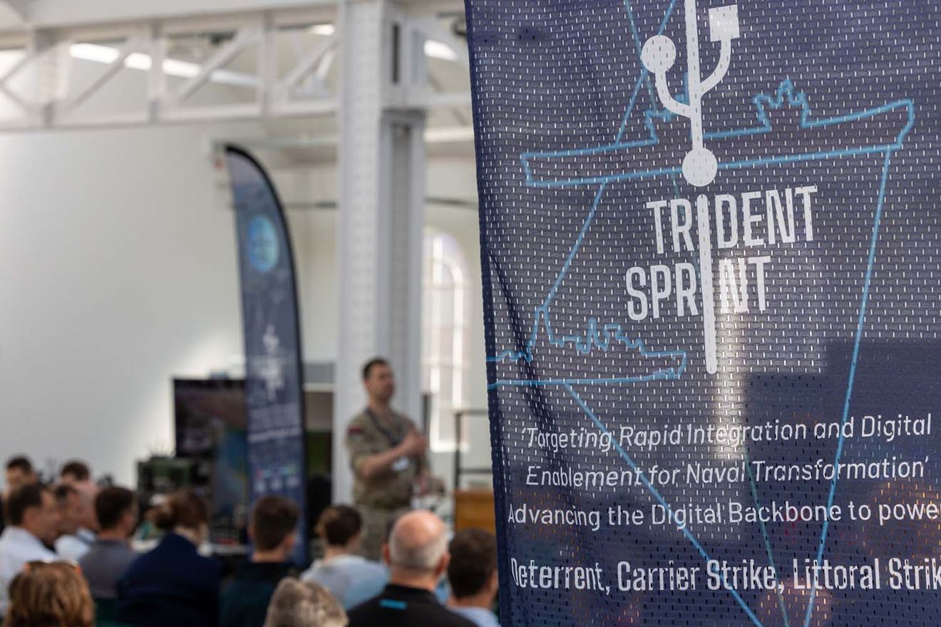 The Royal Navy tested a range of equipment as part of its Trident Sprint series as it works toward becoming a hybrid navy. Picture: LPhot Henry Parks