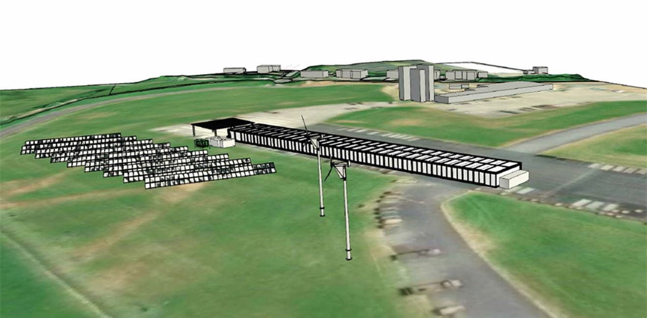 Royal Marines turn to solar/wind farms to power new combat rifle ranges