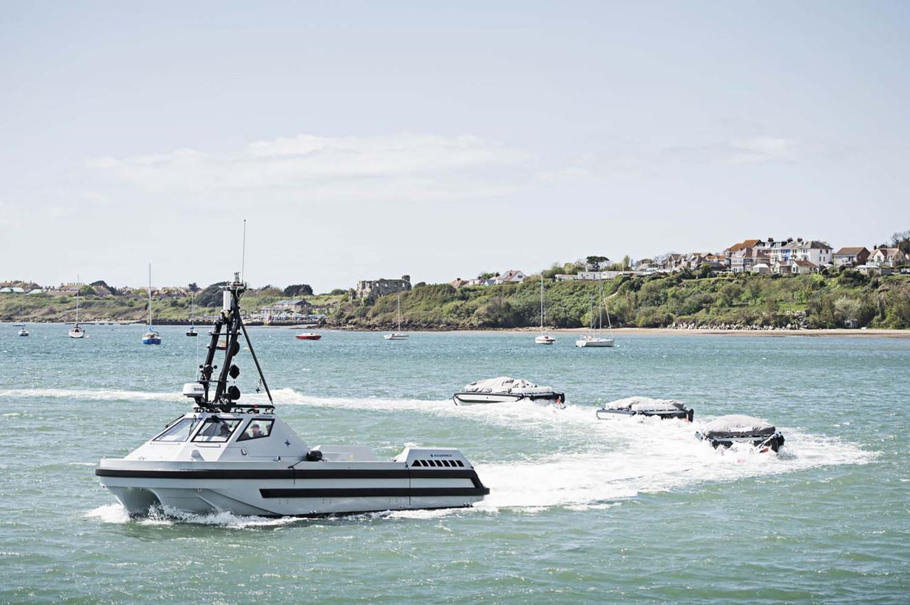 The Royal Navy is due to receive world-class autonomous minesweeping systems for global mine disposal operations