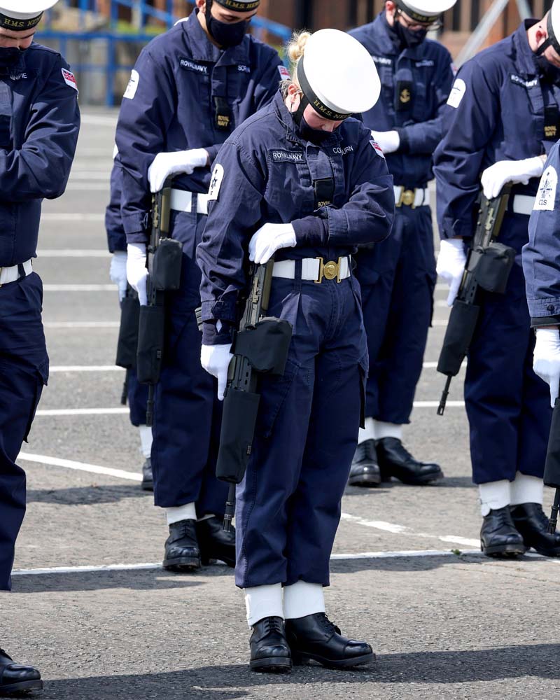 Sailors and Marines' key role in Duke of Edinburgh's funeral