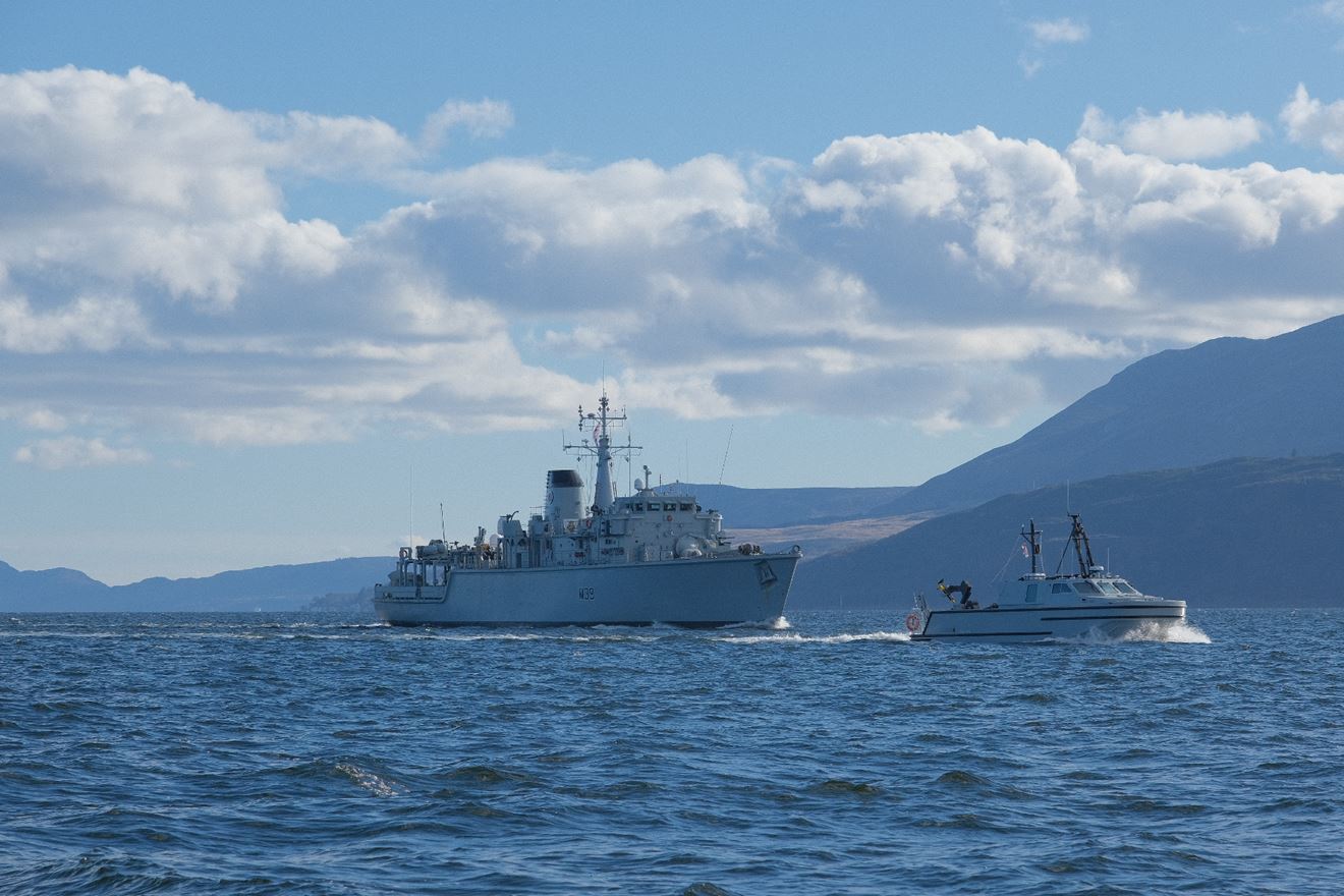 Mission System Team 3 – part of the Mine and Threat Exploitation Group (MXTG) – has been delivering on operations and trials on the Clyde to develop autonomous systems to support the future of minehunting within the service.