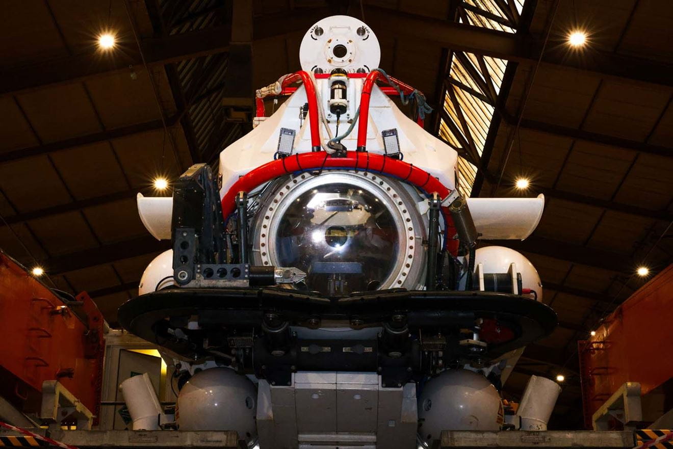 NATO Submarine Rescue System (NSRS) – a lifeline for submarines stranded beneath the waves.